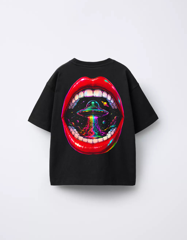 PSY GANG — Disco Futurista UFO Oversize Tee