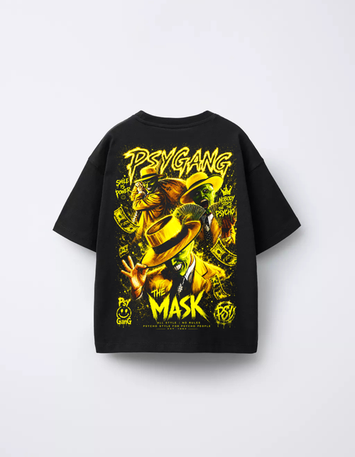 PSY GANG — Máskara Oversize Tee