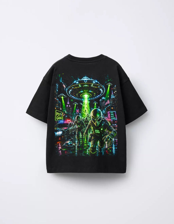 Camiseta PSY GANG Abducao costas