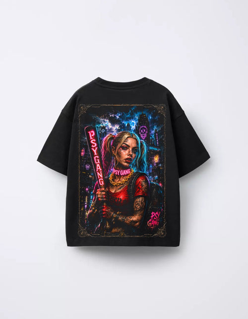 Camiseta PSY GANG Caos costas