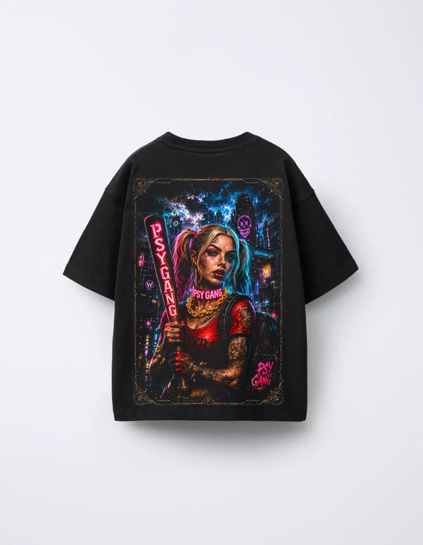 Camiseta PSY GANG Caos costas