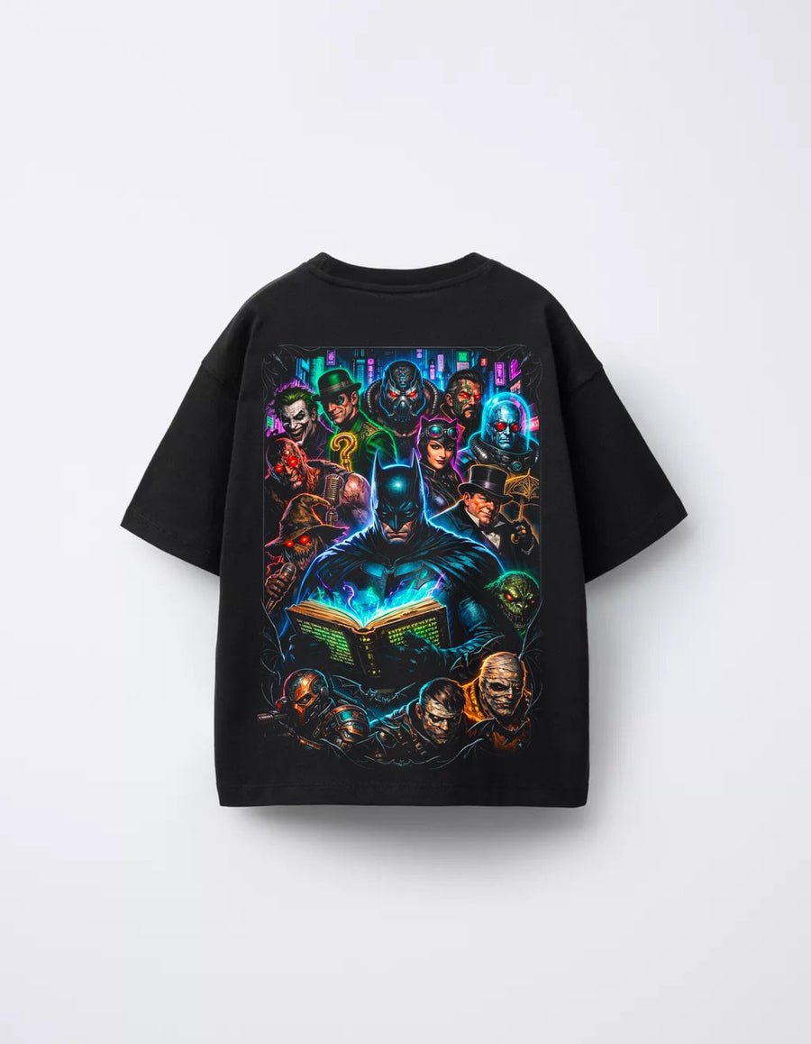 Camiseta PSY GANG Cavaleiro das Trevas costas