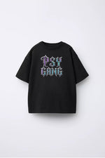 Camiseta PSY GANG Cavaleiro das Trevas frente