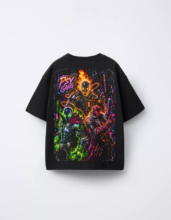 Camiseta PSY GANG Infernais costas
