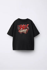 Camiseta PSY GANG Lobo Mau frente