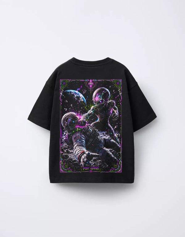 Camiseta PSY GANG Orbita Morta costas