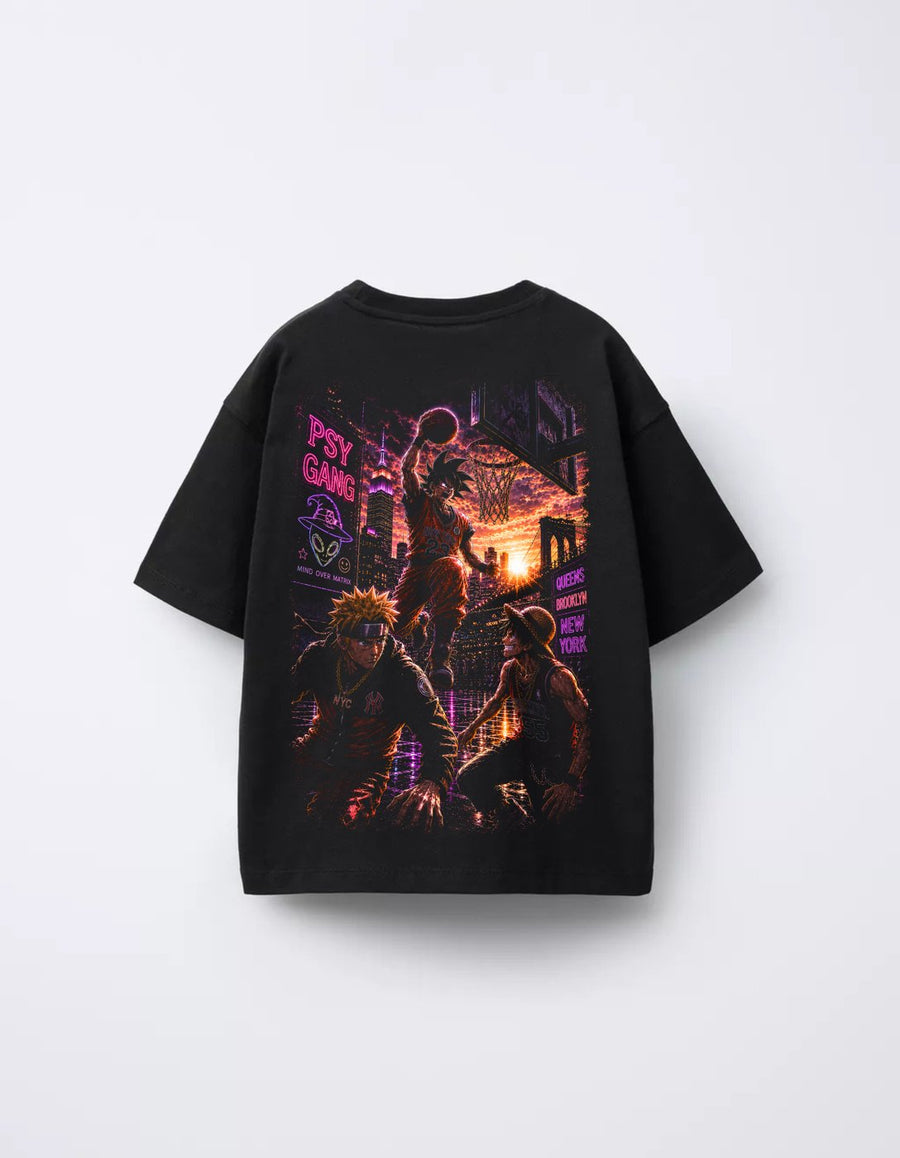 Camiseta PSY GANG Street Hoops costas