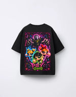 Camiseta PSY GANG Superpoderosas costas